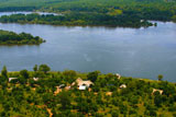 Luxury riverside lodge in Victoria Falls Aerial view of Victoria Falls River Lodge - Victoria Falls accommodation
