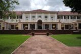 The classic front view of The Victoria Falls Hotel - Victoria Falls accommodation The classic front view of The Victoria Falls Hotel - Victoria Falls accommodation