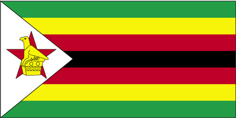 Flag of Zimbabwe - A colourful representation of the people of Zimbabwe