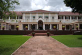 The classic front view of The Victoria Falls Hotel - Victoria Falls accommodation The classic front view of The Victoria Falls Hotel - Victoria Falls accommodation