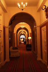 Victoria Falls Hotel corridor