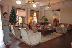 Victoira Falls Hotel lounge