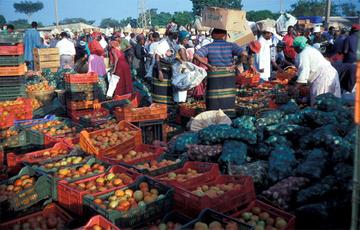 A MARKET IN ZIMBABWE