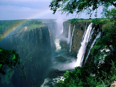 Victoria Falls in Zimbabwe