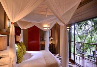 The gallery room at Victoria Falls Safari Suites in Victoria Falls, Zimbabwe