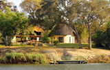 The riverfront at Waterberry Lodge - Zambia