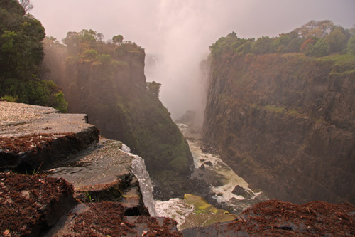 Victoria Falls from devils cataract