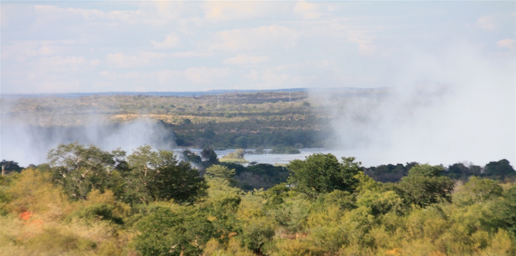 View of the Zambezi River from the property
