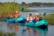 Zambezi River canoeing Zambezi River canoeing