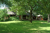 Beautifully manicured lawns at Imbabala Safari Lodge Beautifully manicured lawns at Imbabala Safari Lodge