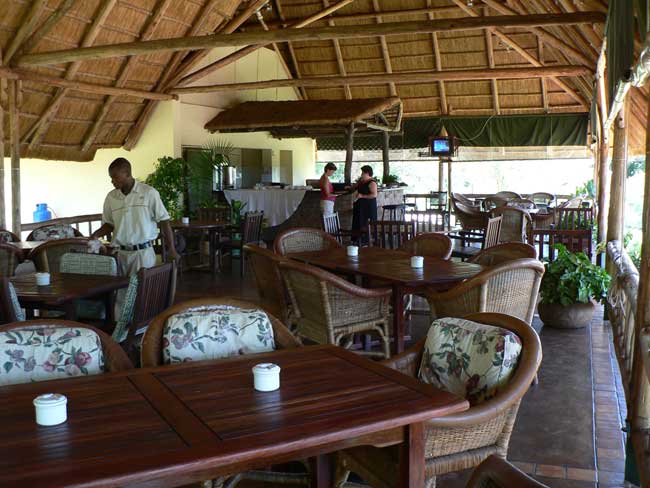 In da Belly Restaurant for casual dining at Victoria Falls Rest Camp In da Belly Restaurant for casual dining at Victoria Falls Rest Camp