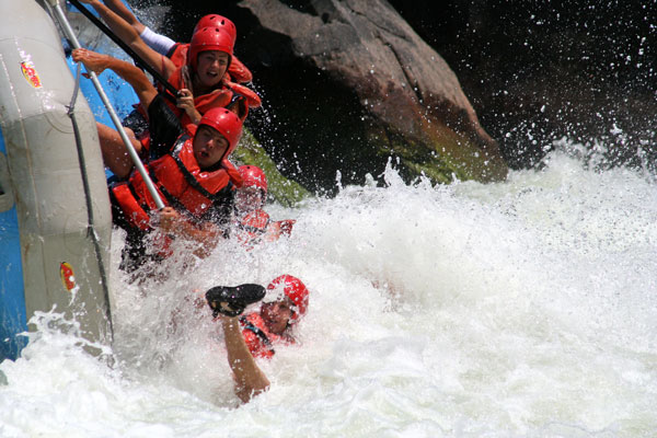 rafting