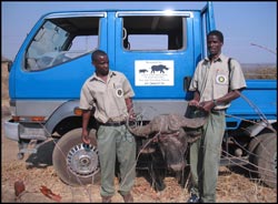 Vehicle donated to the poaching unit