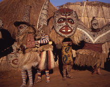 Zimbabwe traditional dancers