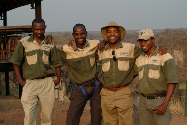 The team at the lookout