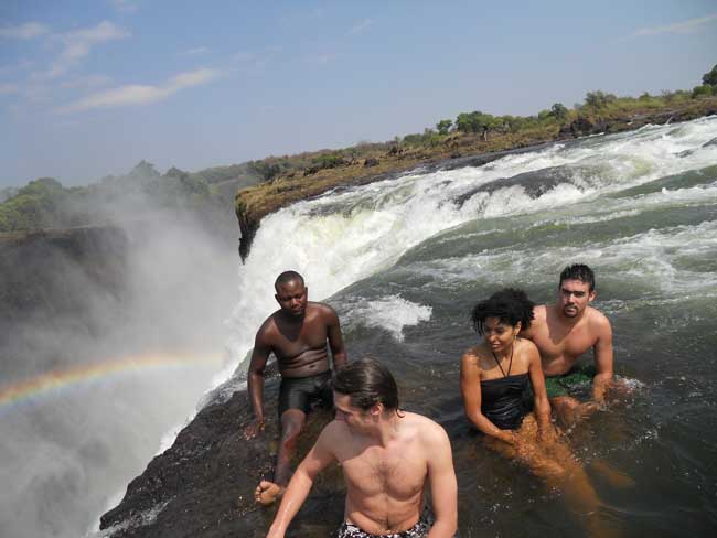 Livingstone Island & devil's Pools swim