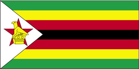 Flag of the Republic of Zimbabwe