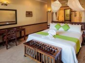 Luxury room at Chobe Safari Lodge Inside a luxury room at Chobe Safari Lodge in Botswana