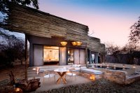 Outside view of a Matetsi River lodge guest suite Outside view of a Matetsi River lodge guest suite - luxury Victoria Falls accommodation