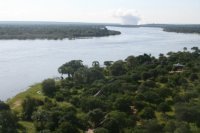 Luxury riverside lodge in Victoria Falls Aerial view of Victoria Falls River Lodge - Victoria Falls accommodation