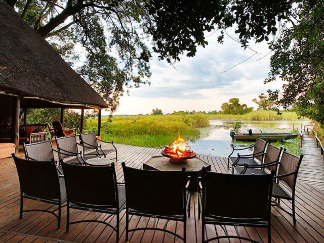 Nxamaseri Lodge in the Panhandle region of the Okavango Delta