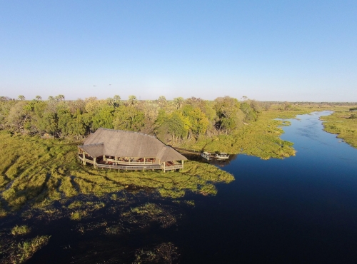 Moremi Crossing in the Okavango Delta, Botswana