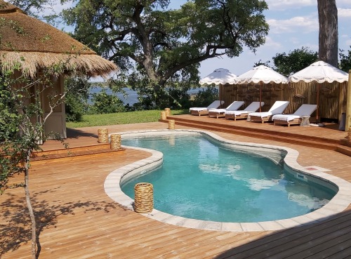 Mpala Jena Camp in the Zambezi National Park near Victoria Falls, Zimbabwe