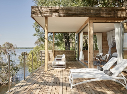 Victoria Falls Island lodge  - opulent Victoria Falls accommodation