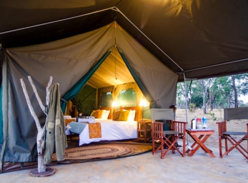 Silwane Tented Camp guest tented suite - Hwange accommodation