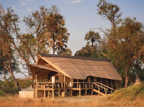 Eagle Island Lodge guest room with private plunge pool, Okavango Delta, Botswana