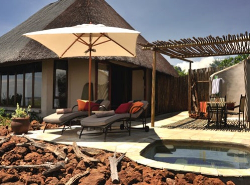 Front view of a room at Ngoma Safari Lodge - Chobe, Botswana
