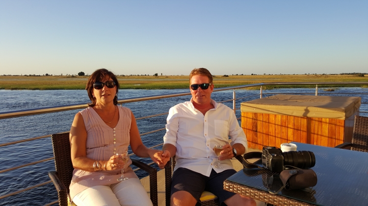 Boo and Tony Peel of Victoria Falls Guide - online resources for all things Victoria Falls and the surrounding region