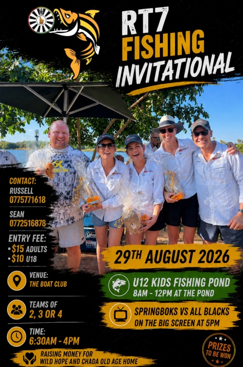 RT7 Victoria Falls Fishing Invitational, in Victoria Falls, Zimbabwe