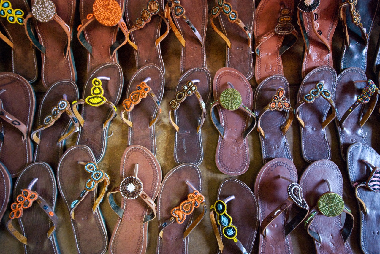 The Sandal Shop in Victoria Falls