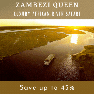 Save up to 45% on a luxury trip on the Chobe River. Book with Us!