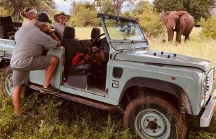 Victorian style game drives and walking safaris in Zambezi National Park - Victoria Falls