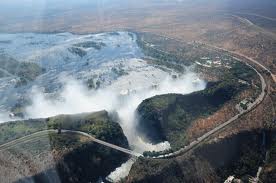 Fly over the Victoria Falls