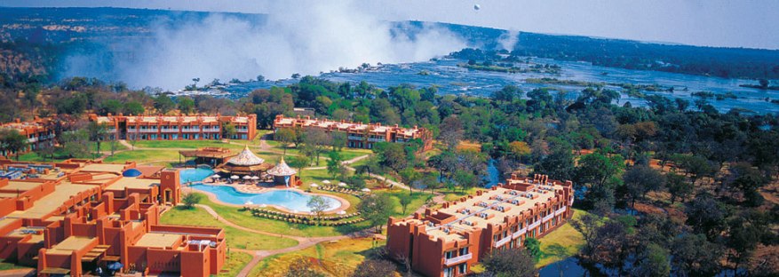 Zambezi Sun Hotel  Avani Victoria Falls Resort  right next the