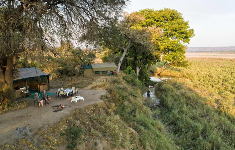 Chilo Lodge's Mahove tented camp, near Gonarezhou National Park, Zimbabwe