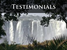 Victoria Falls client testimonials