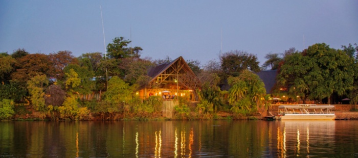 Chobe Safari Lodge on the river