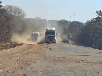 Bulawayo to Victoria Falls road
