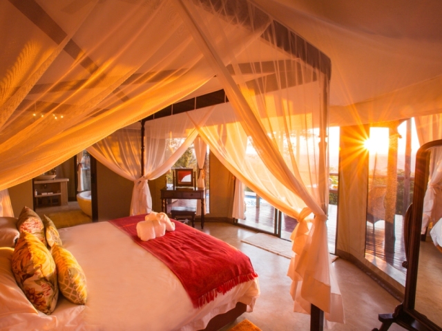 Combine Imbabala Safari Lodge and the 5 star Elephant Camp, plus return flights in this Victoria Falls package - Zimbabwe