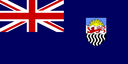 Flag of Northern Rhodesia from 1953 to 1963