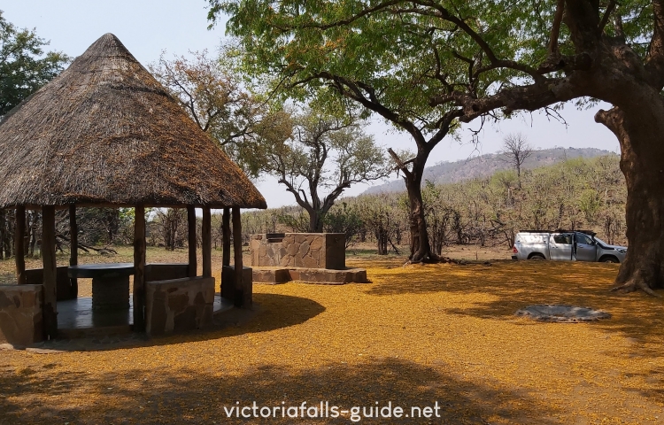 Chipinda Pools developed campsite in Gonarezhou National Park - Victoria Falls Guide