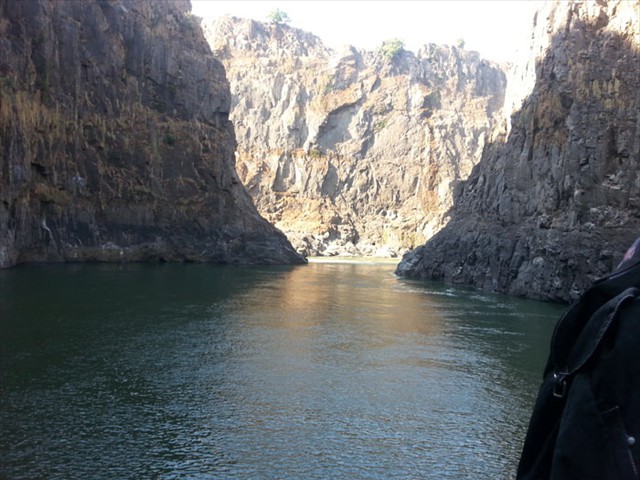 Gorge des chutes Victoria