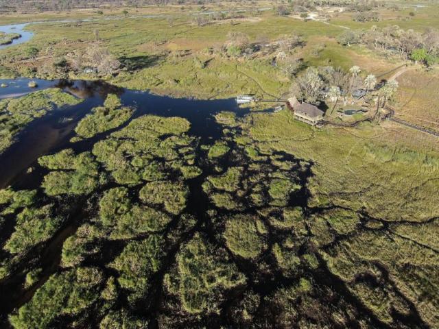 Gunns Camp packaged with Chobe Safari Lodge for a Chobe and Okavango Safari - Botswana