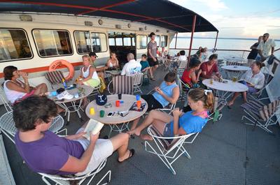 Kariba Ferry front deck