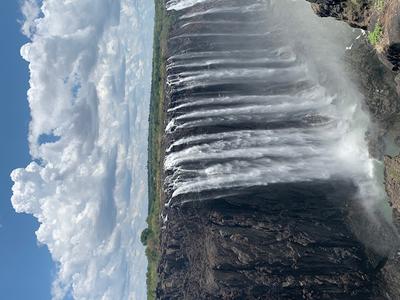Victoria falls eastern cataract