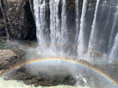 Victoria falls rainbow